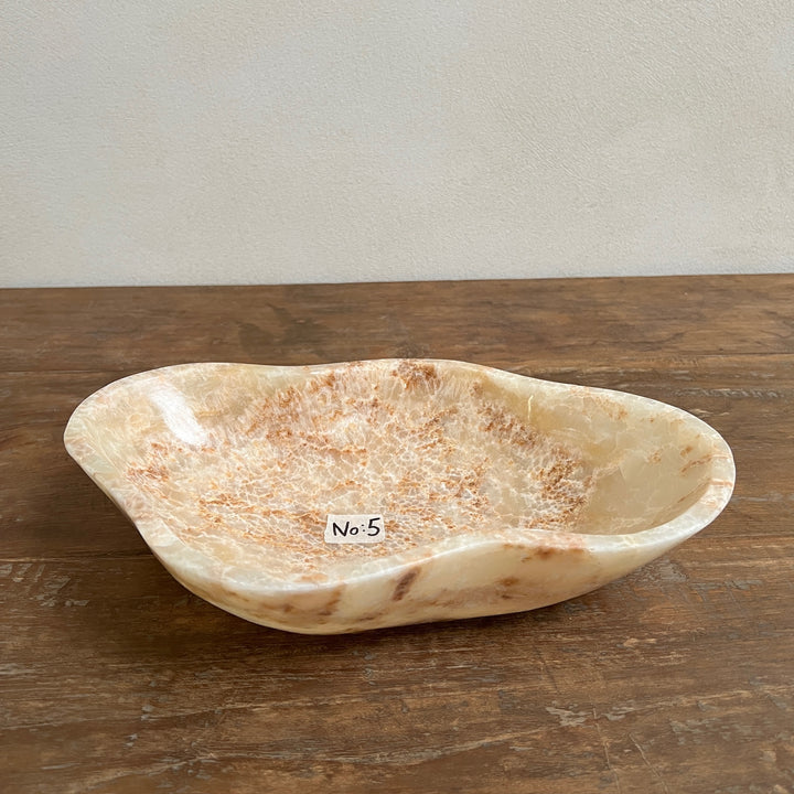 Natural Carved Onyx Bowl