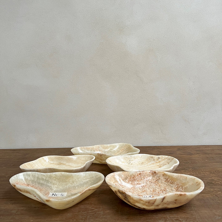 Natural Carved Onyx Bowl collection