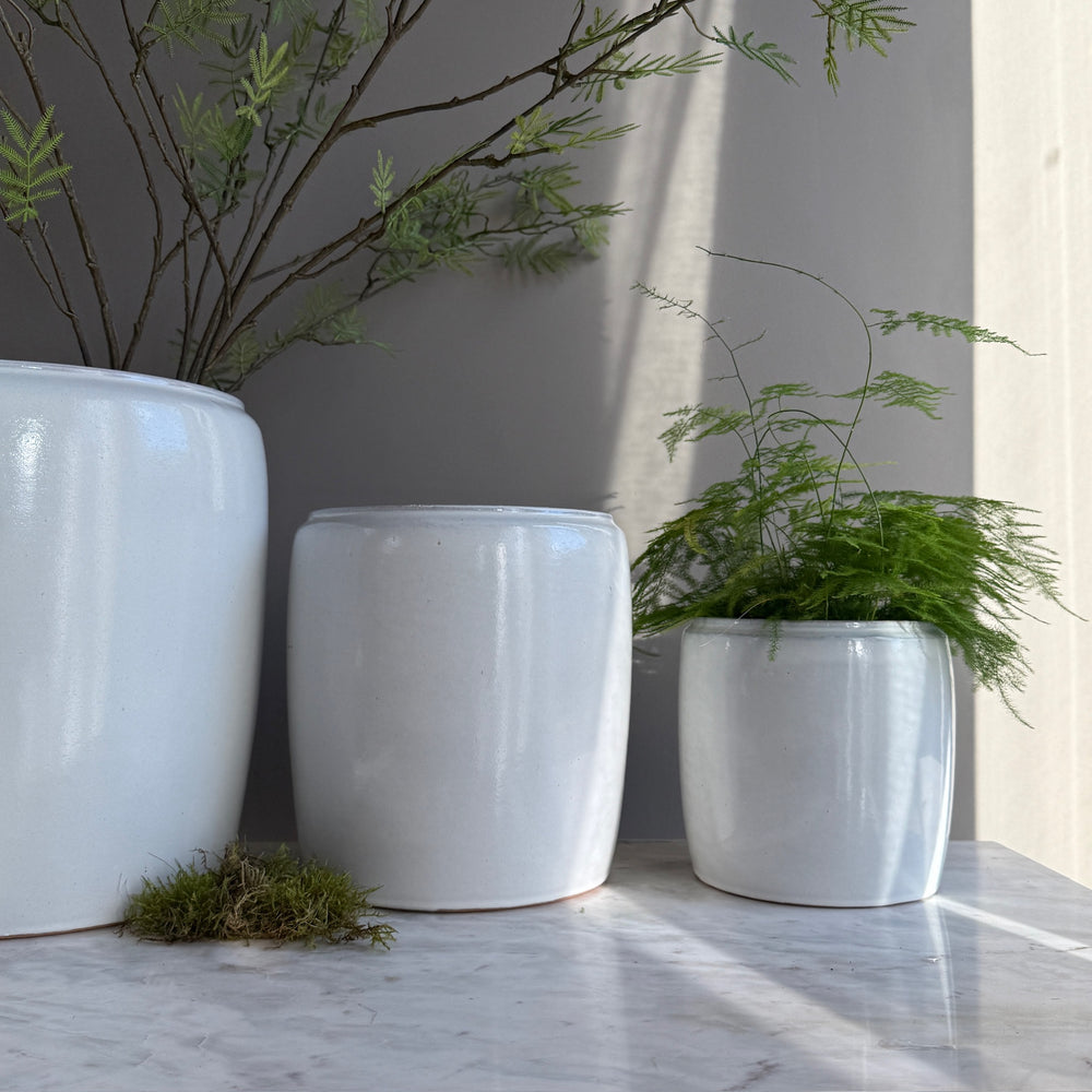 Natural Ceramic Planter | Nora