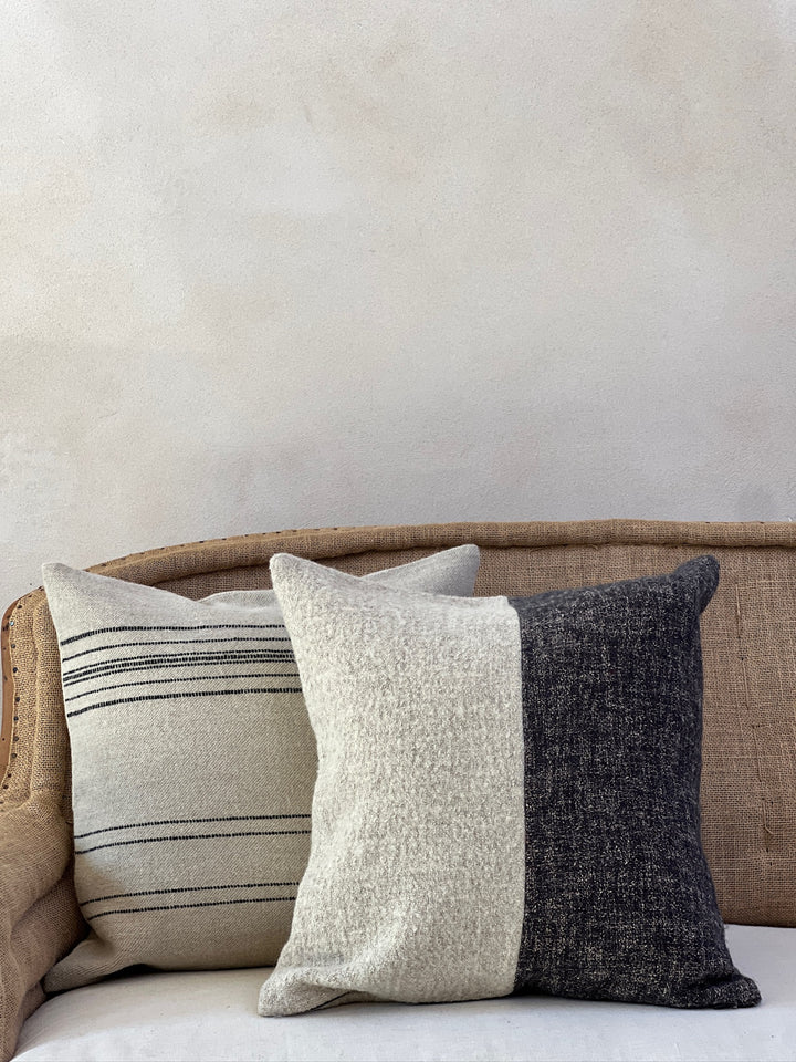 Neutral Woven Cushion Duo