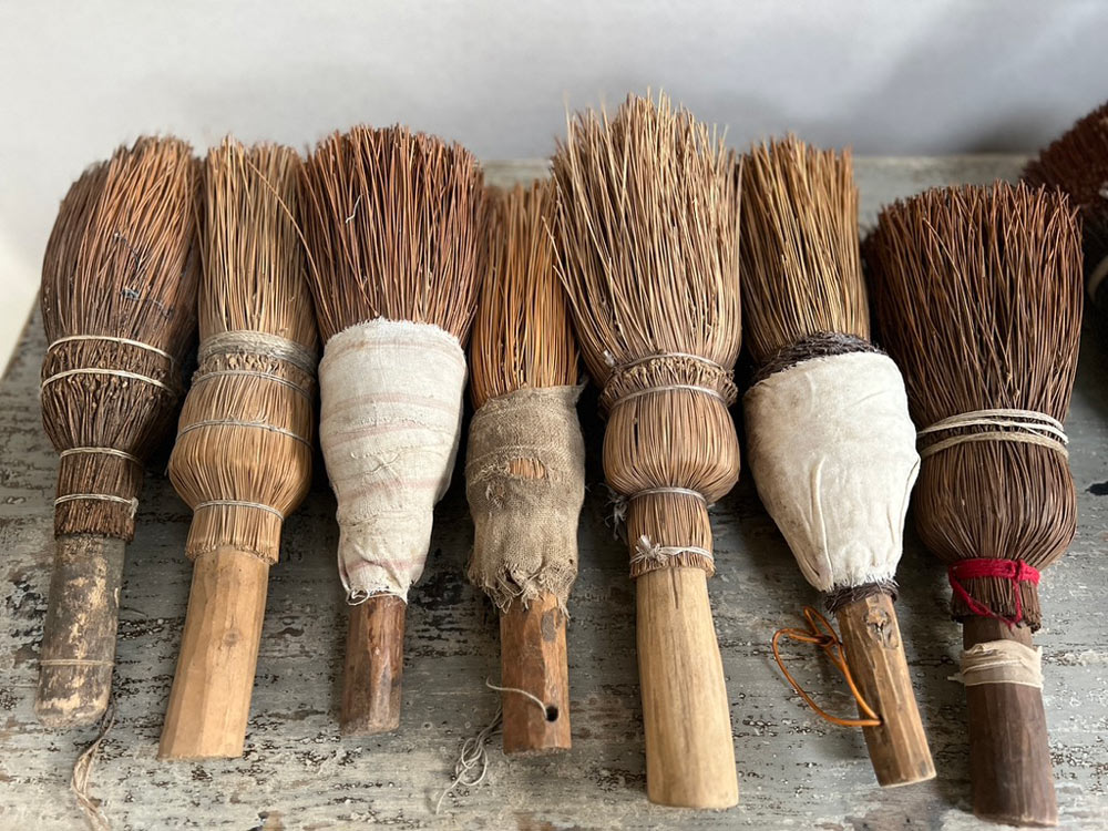Antique Oriental handmade Brush