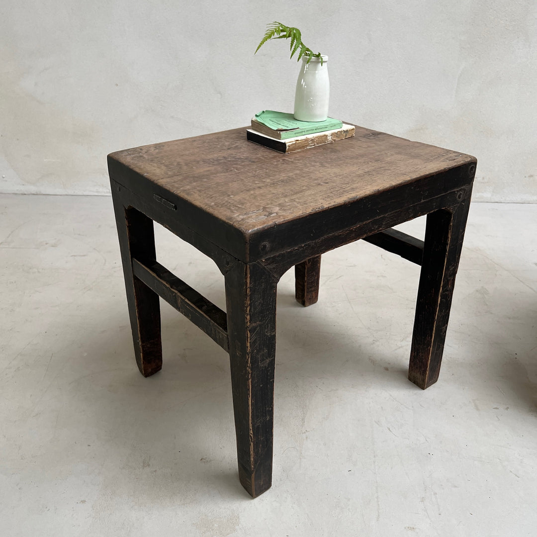 Original Antique Side Table Bale