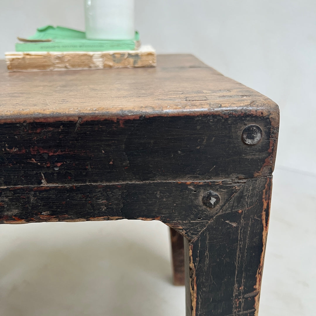 Original Antique Side Table Bale