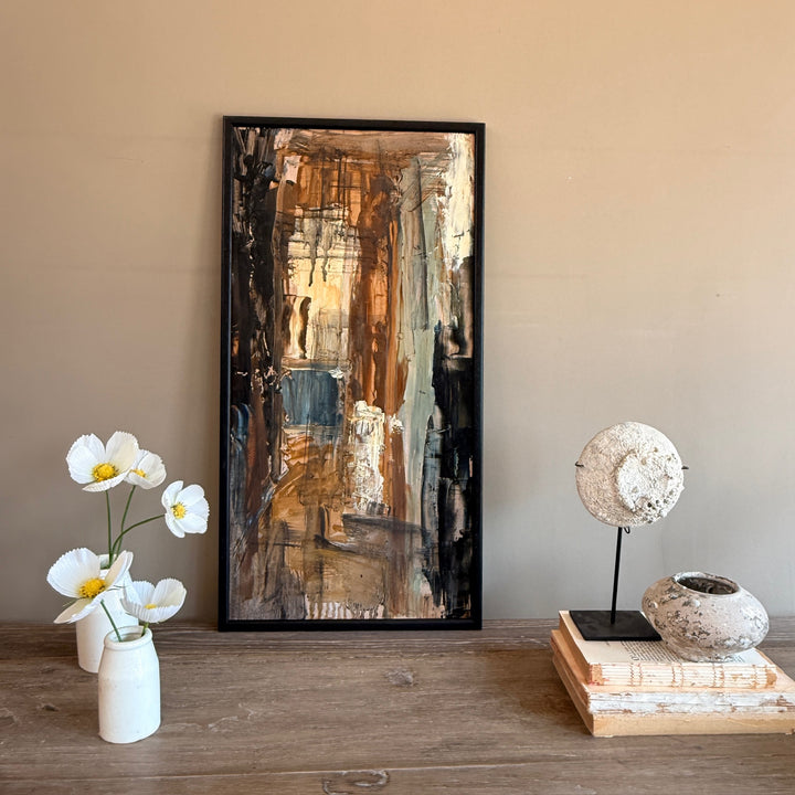 Original Felix Robins Abstract Oil Painting | Cannes