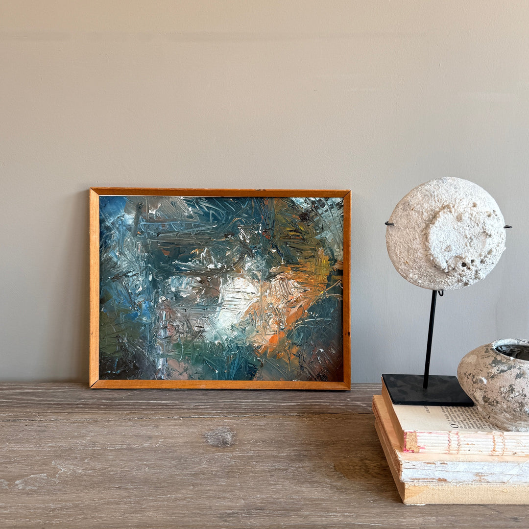 Original Felix Robins Abstract Oil Painting | Lyon