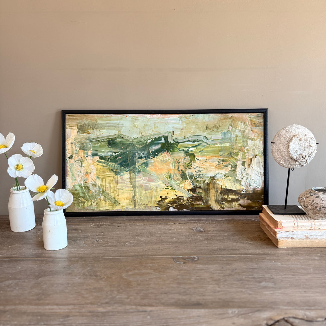 Original Felix Robins Abstract Oil Painting | Provence