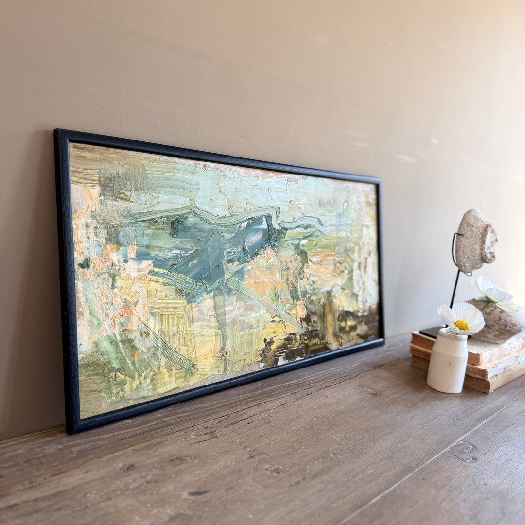 Original Felix Robins Abstract Oil Painting | Provence