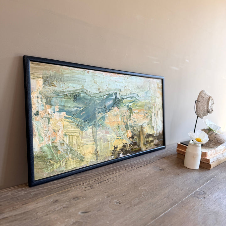 Original Felix Robins Abstract Oil Painting | Provence