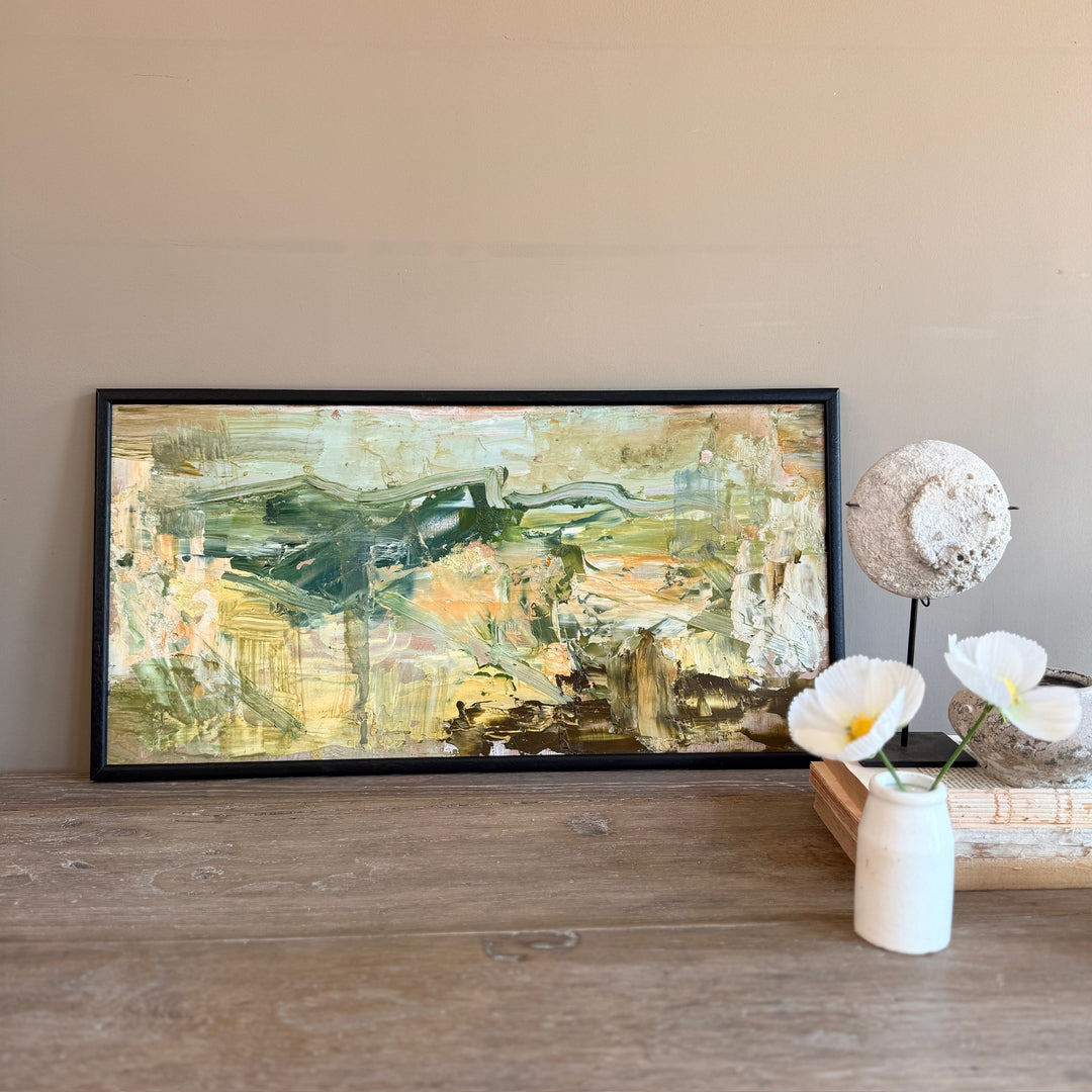 Original Felix Robins Abstract Oil Painting | Provence
