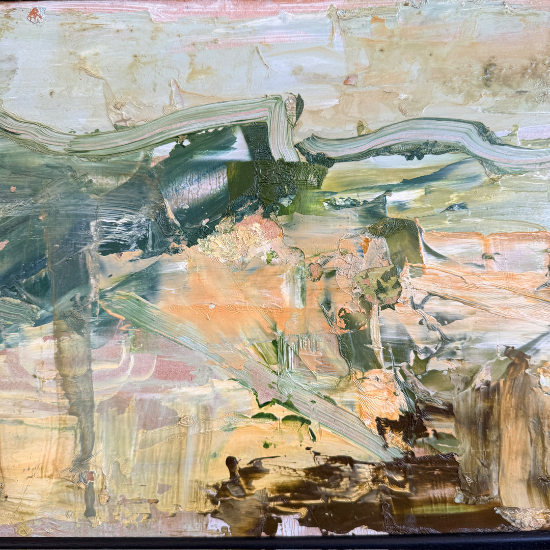 Original Felix Robins Abstract Oil Painting | Provence