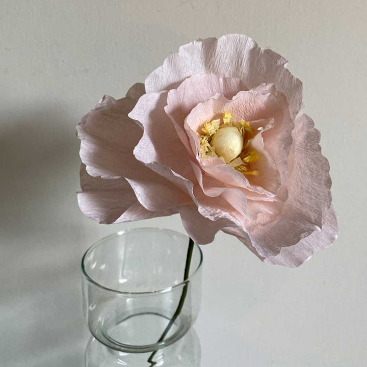 Paper Flower Poppy Rose