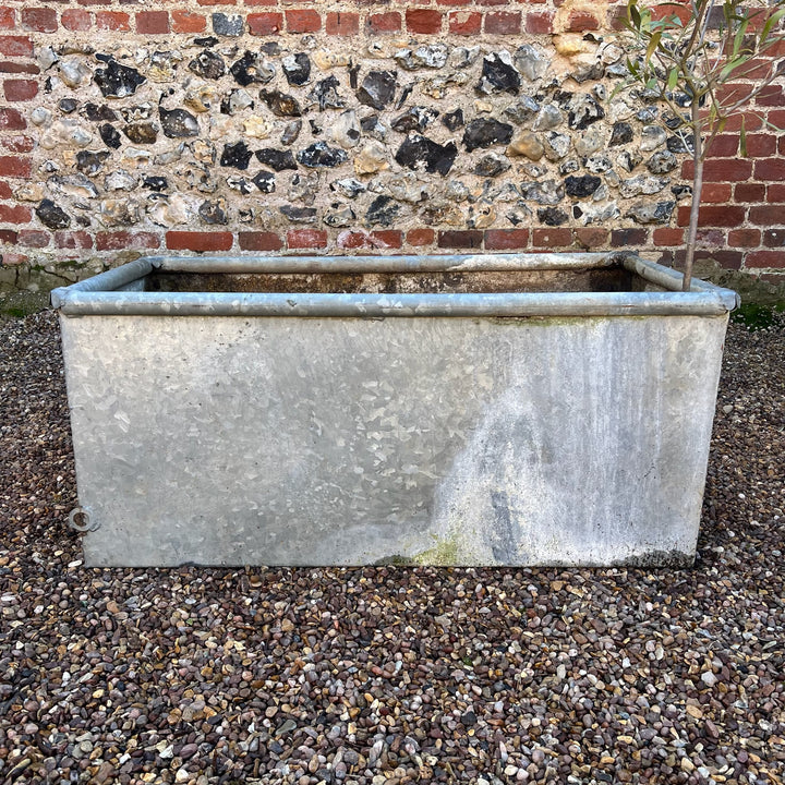 Pair of vintage water troughs 94cm x 40cm