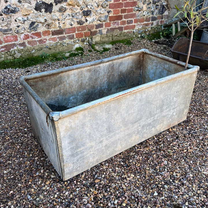 Pair of vintage water troughs 94cm x 40cm