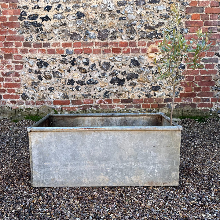 Pair of vintage water troughs 94cm x 40cm