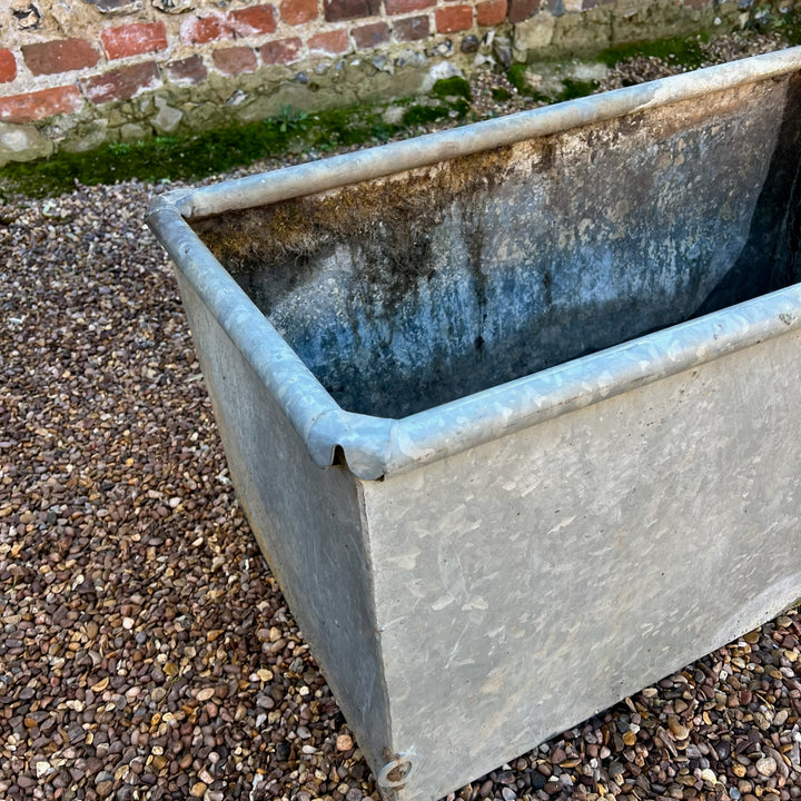 Pair of vintage water troughs 94cm x 40cm