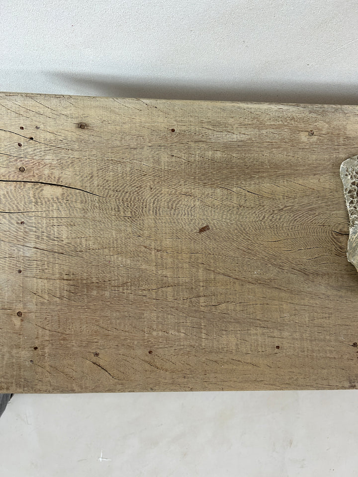 Pale Wood Rustic Console Table | Ashton