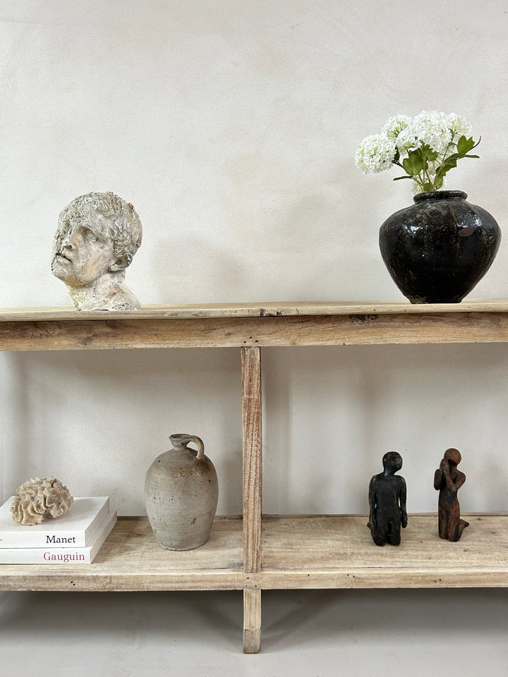 Pale Wood Rustic Console Table | Ashton