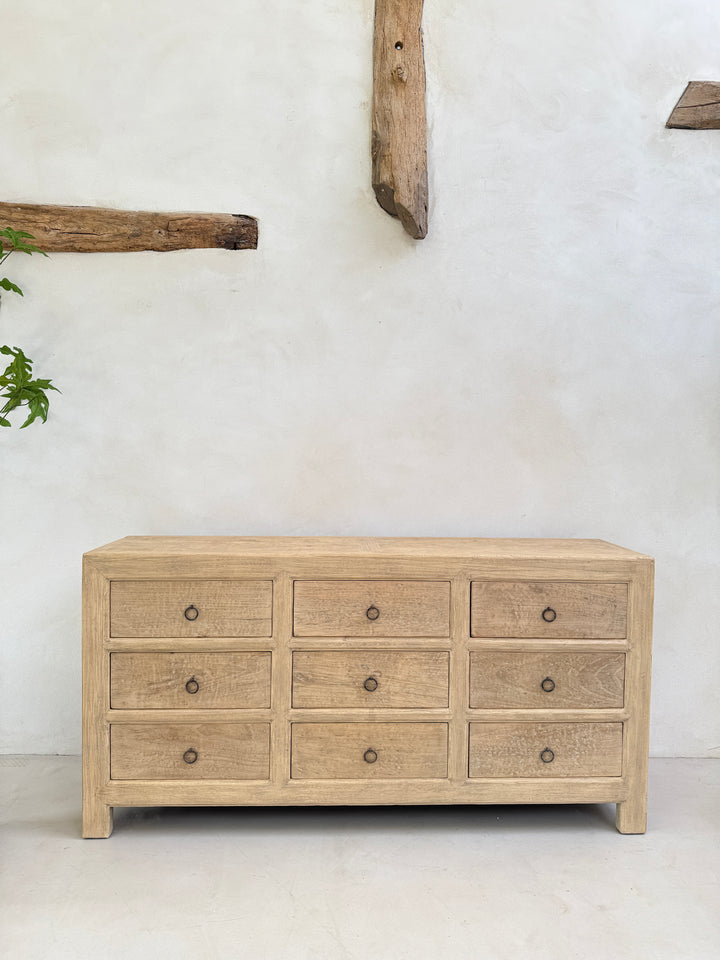 Pale reclaimed multidrawer | Kingham