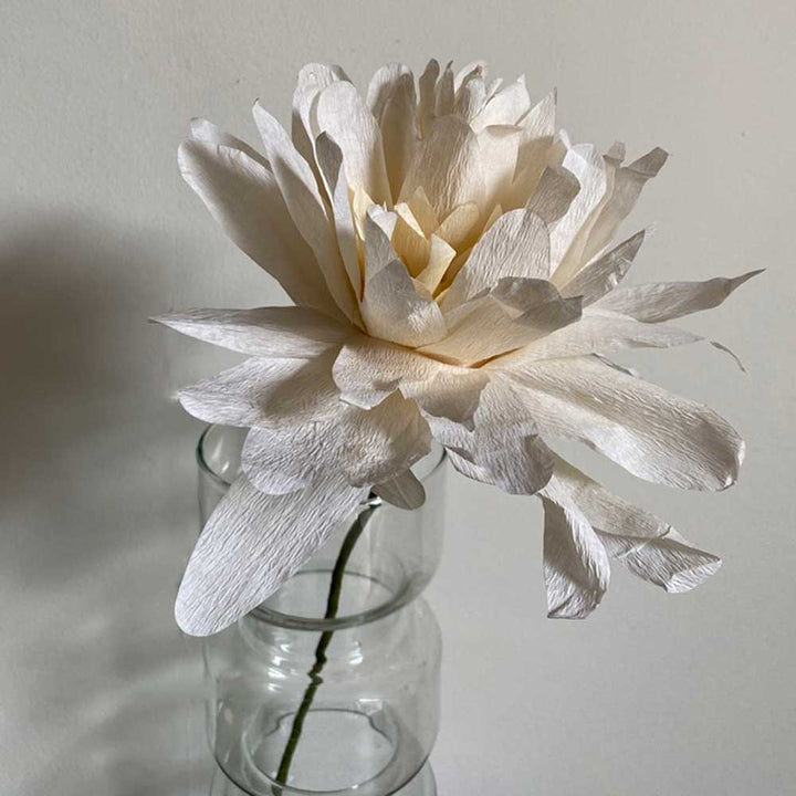 Paper Flower Grand Dahlia Sand