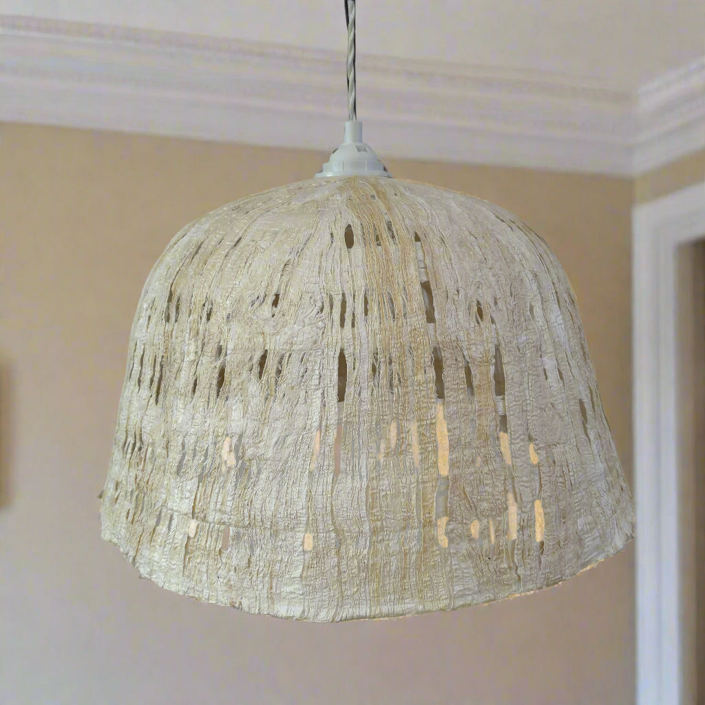 Paper Mache Pendant Light | Fabien