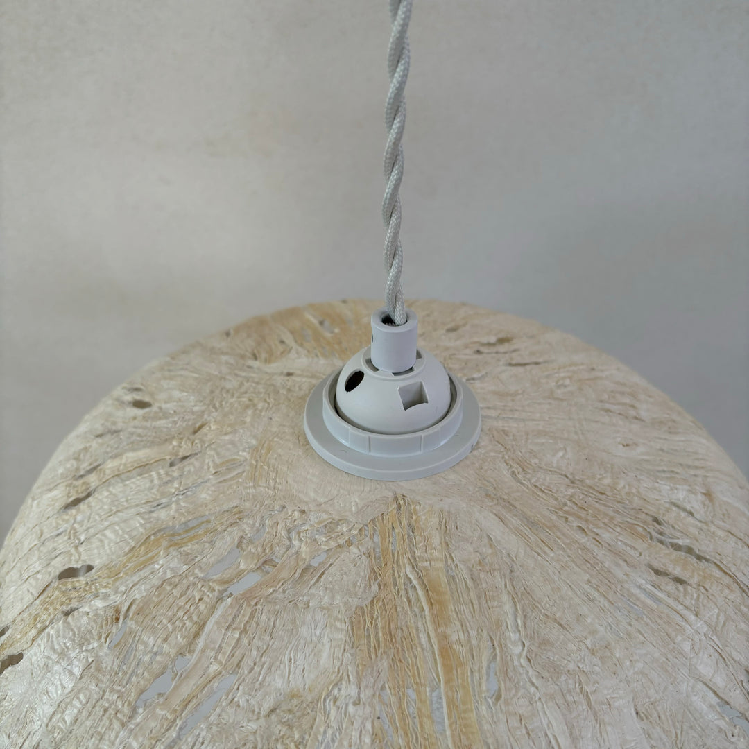 Paper Mache Pendant Light | Fabien