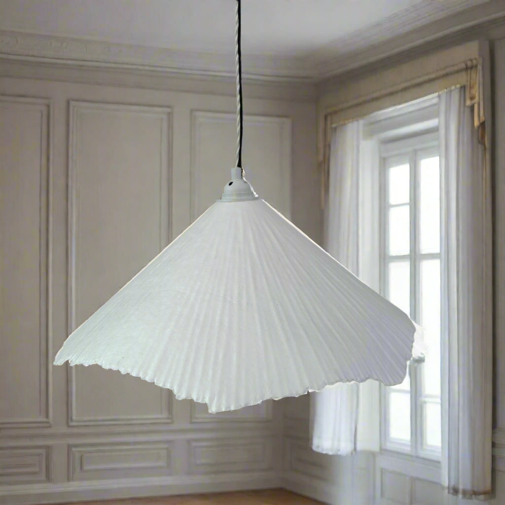 Paper Mache Pendant Light | Louisa