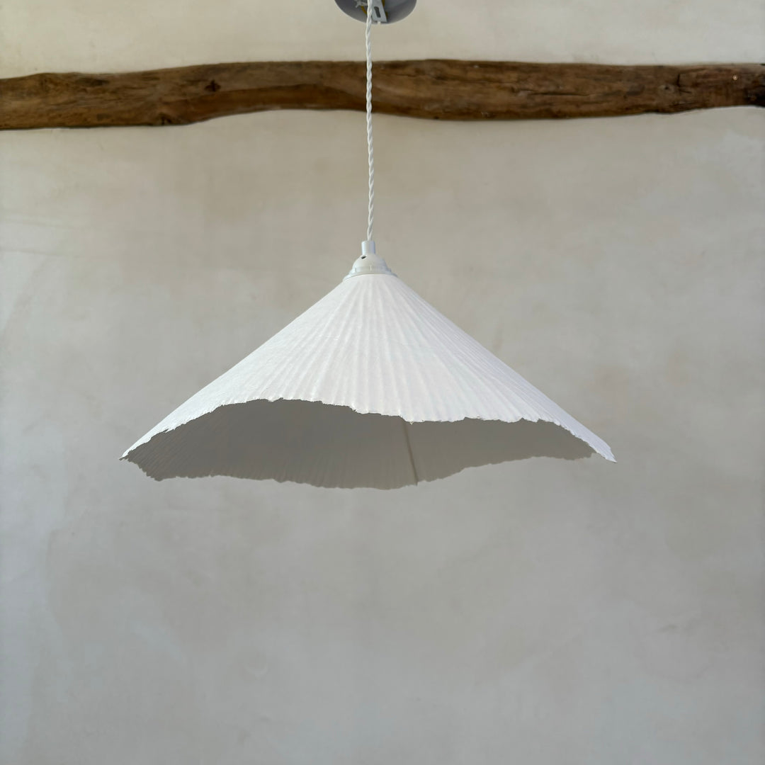 Paper Mache Pendant Light | Louisa