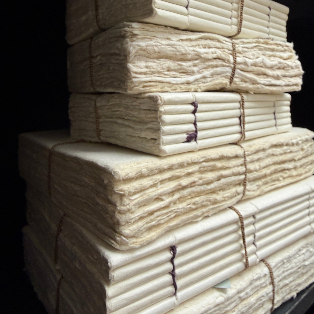 Parchement paper | Group of five decorative books