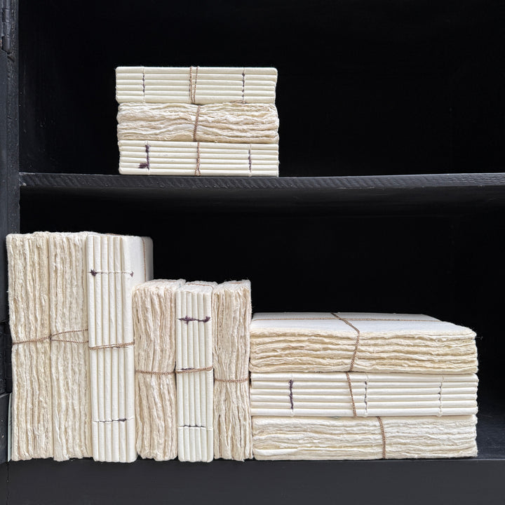 Parchement paper | Group of five decorative books