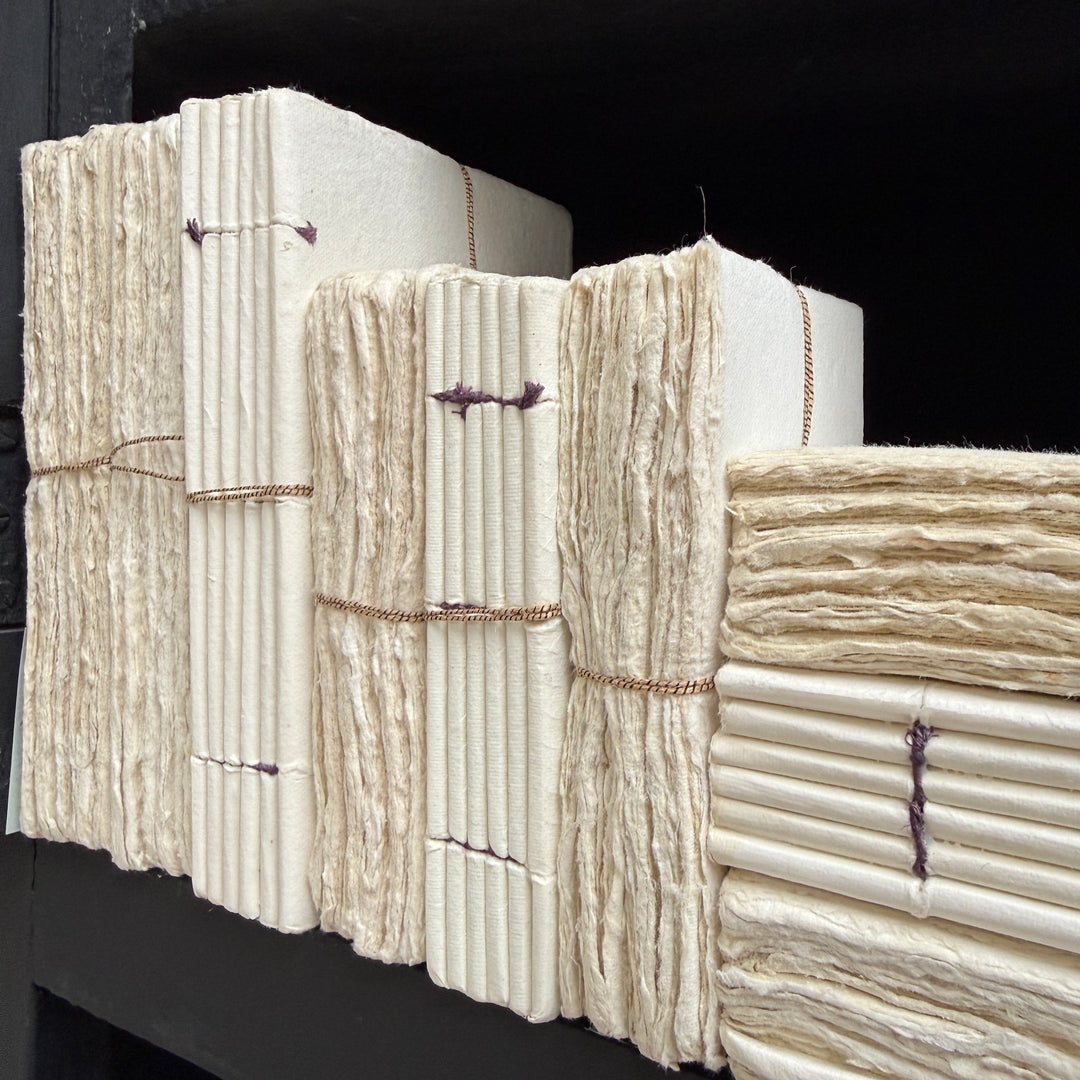 Parchement paper | Group of five decorative books