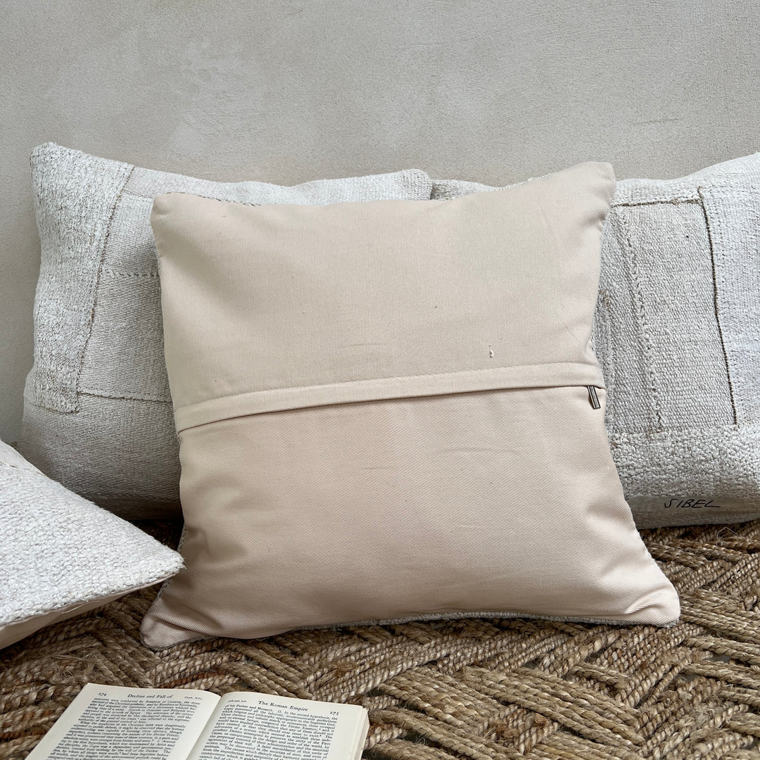 Patchwork vintage cushion stone | Sibel b 