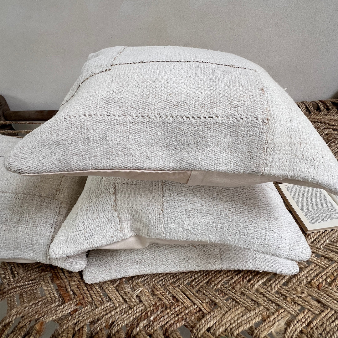Patchwork vintage cushion stone | Sibel f 