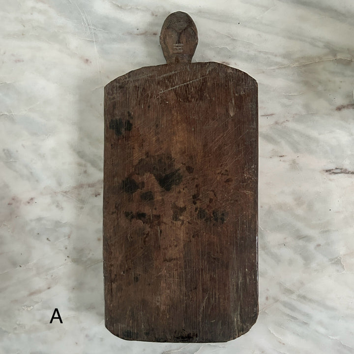 Primitive Wooden Figure | Cotton Pounding Board