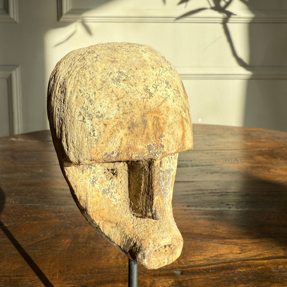 Primitive wooden face sculpture | Father