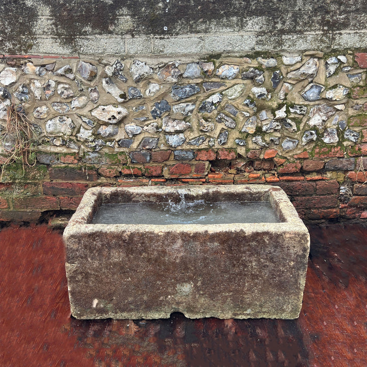 Antique Stone Trough Rectangular Large