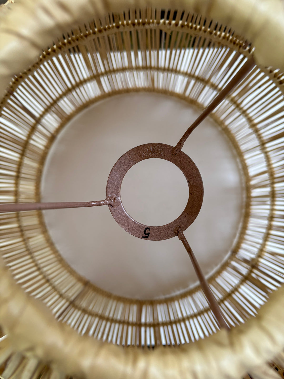 Rattan Ceiling Lampshade