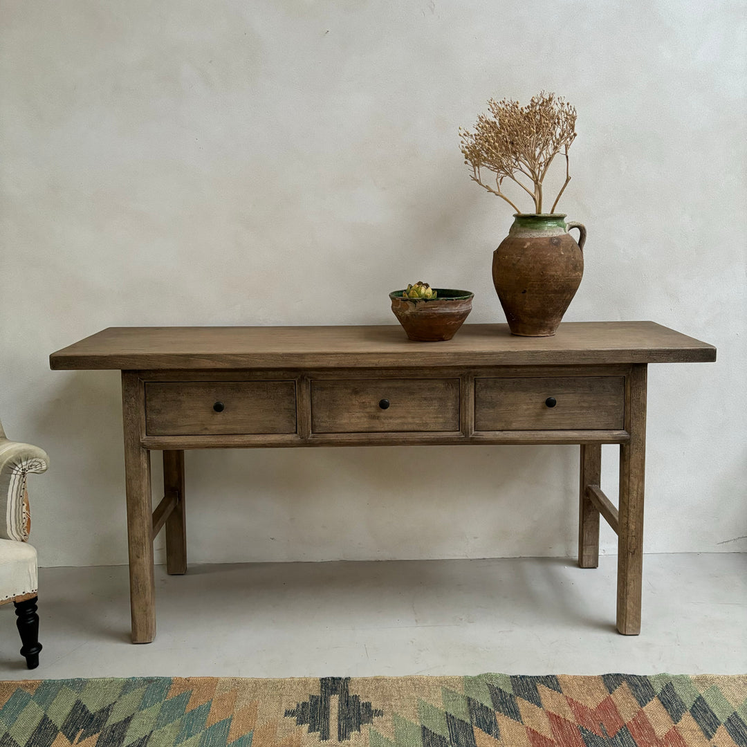 Reclaimed Elm Console Table | Medmenham