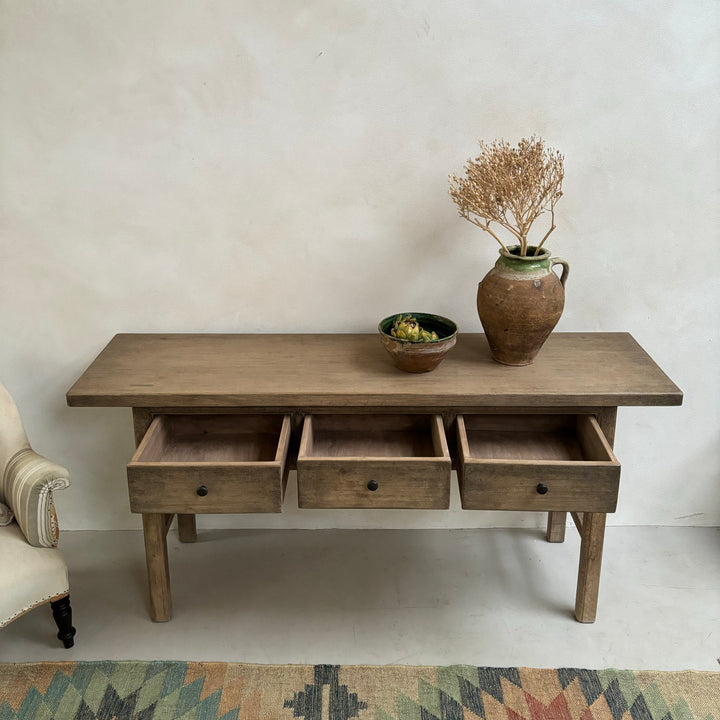 Reclaimed Elm Console Table | Medmenham