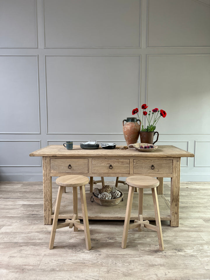 Reclaimed Kitchen Island Durham