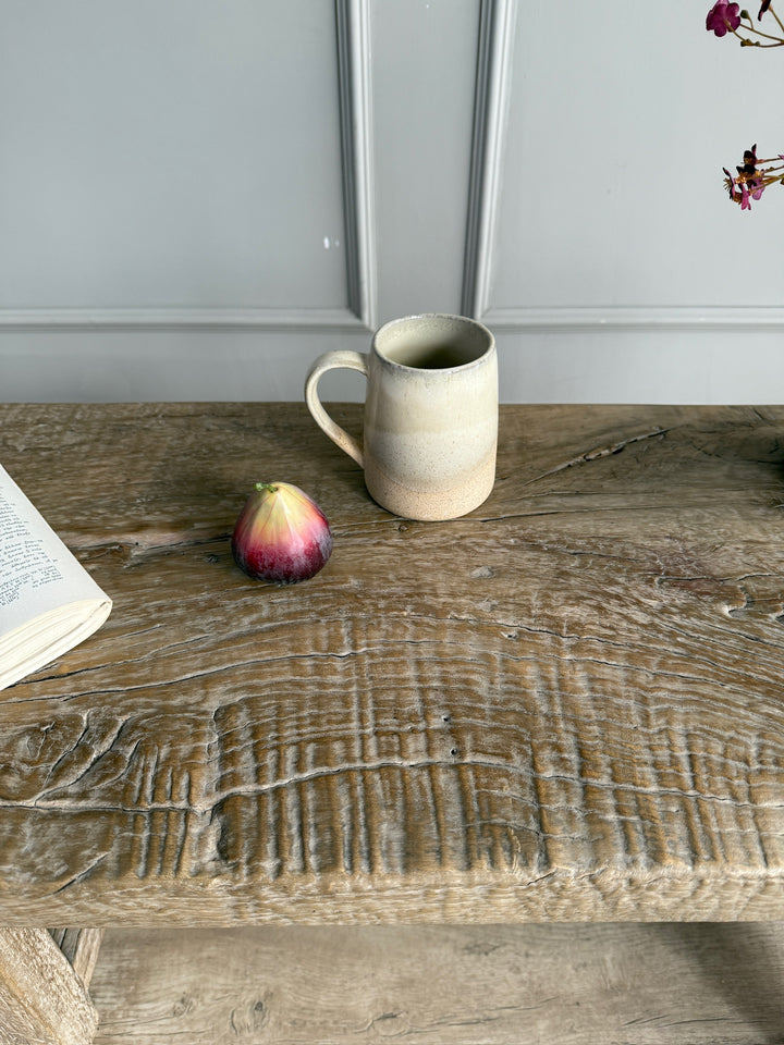 Reclaimed Rustic Elm Bench | Cambridge