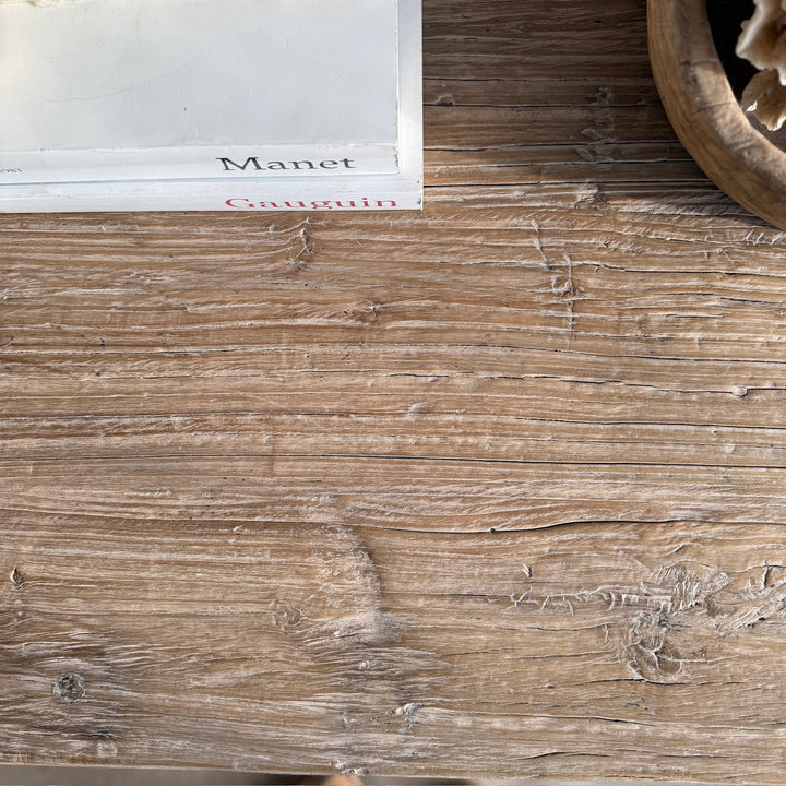 Reclaimed Rustic Elm Coffee Table | Cambridge