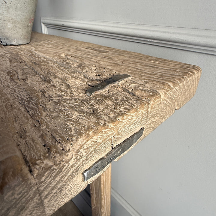 Reclaimed Rustic Elm Coffee Table | Cambridge