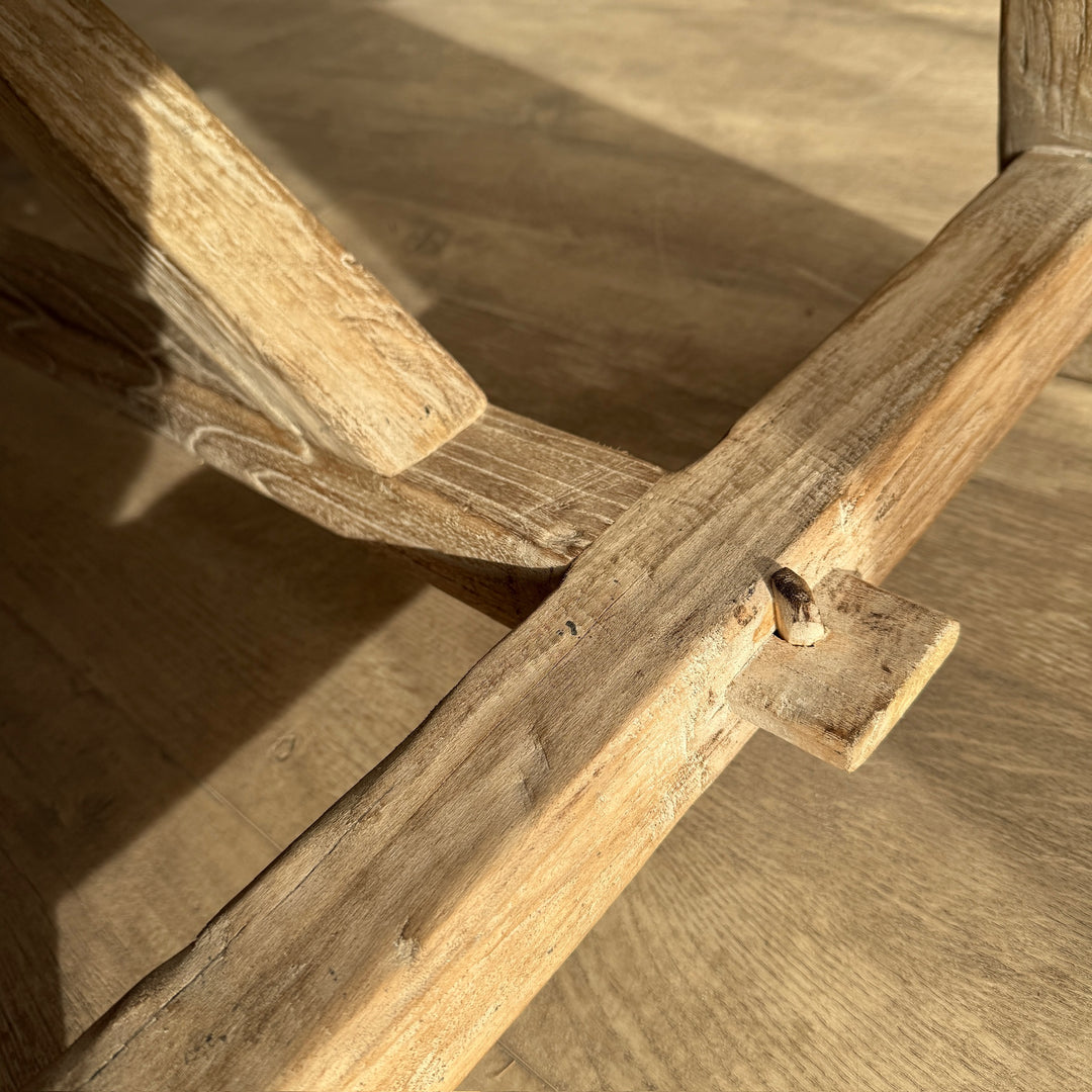 Reclaimed Rustic Elm Coffee Table | Cambridge