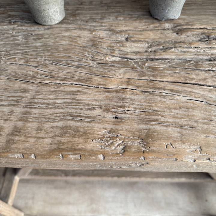 Reclaimed Rustic Elm Console Table | Cambridge