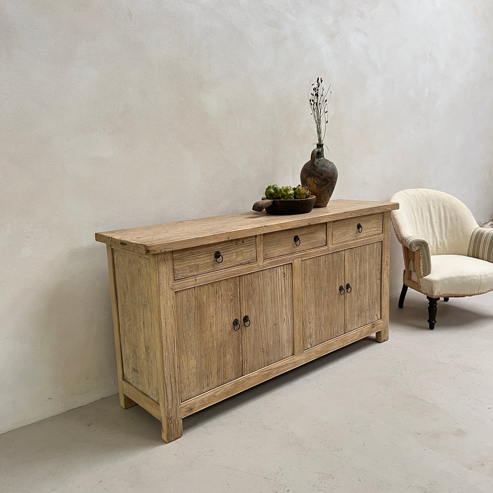 Reclaimed Rustic Elm Sideboard Ashton