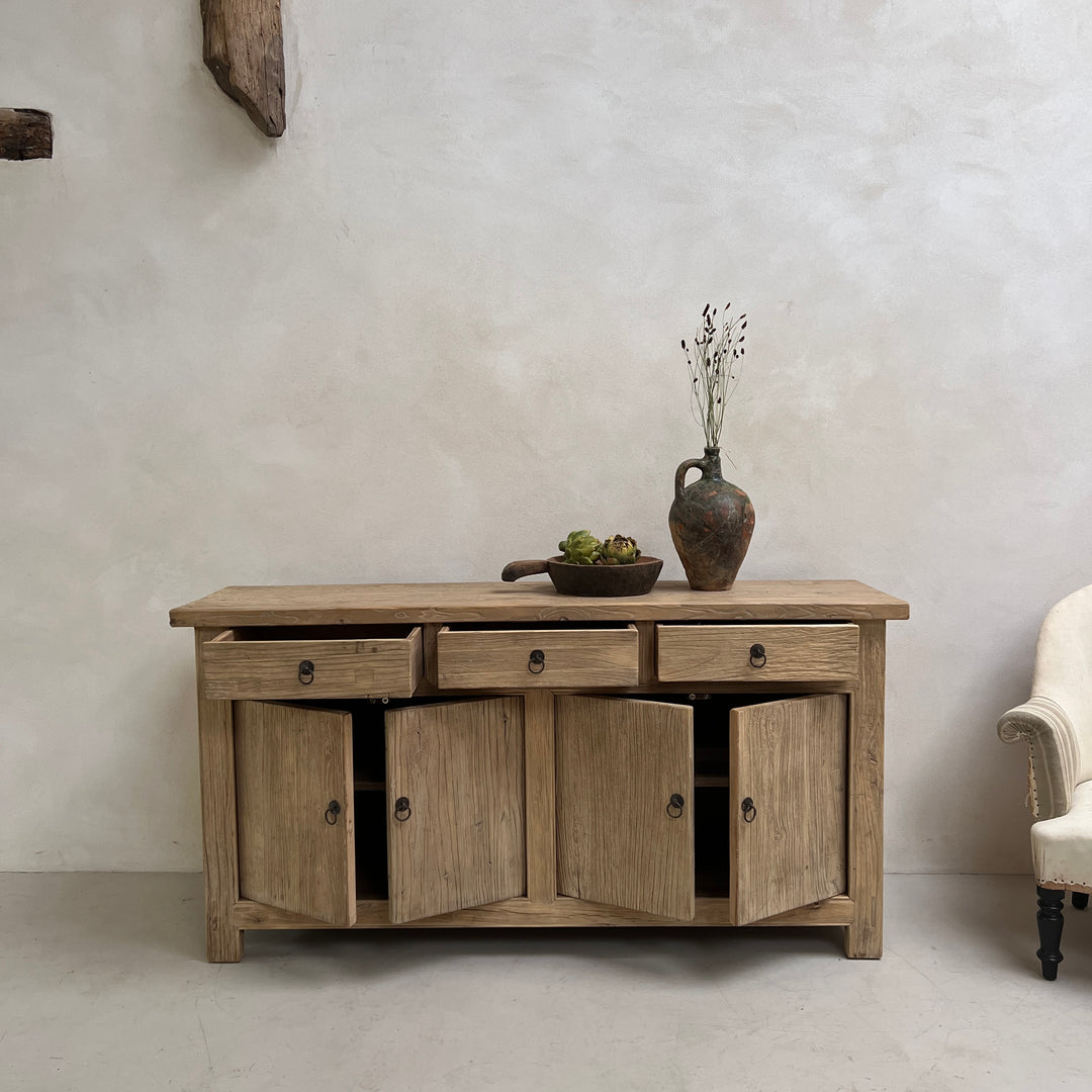 Reclaimed Rustic Elm Sideboard Ashton