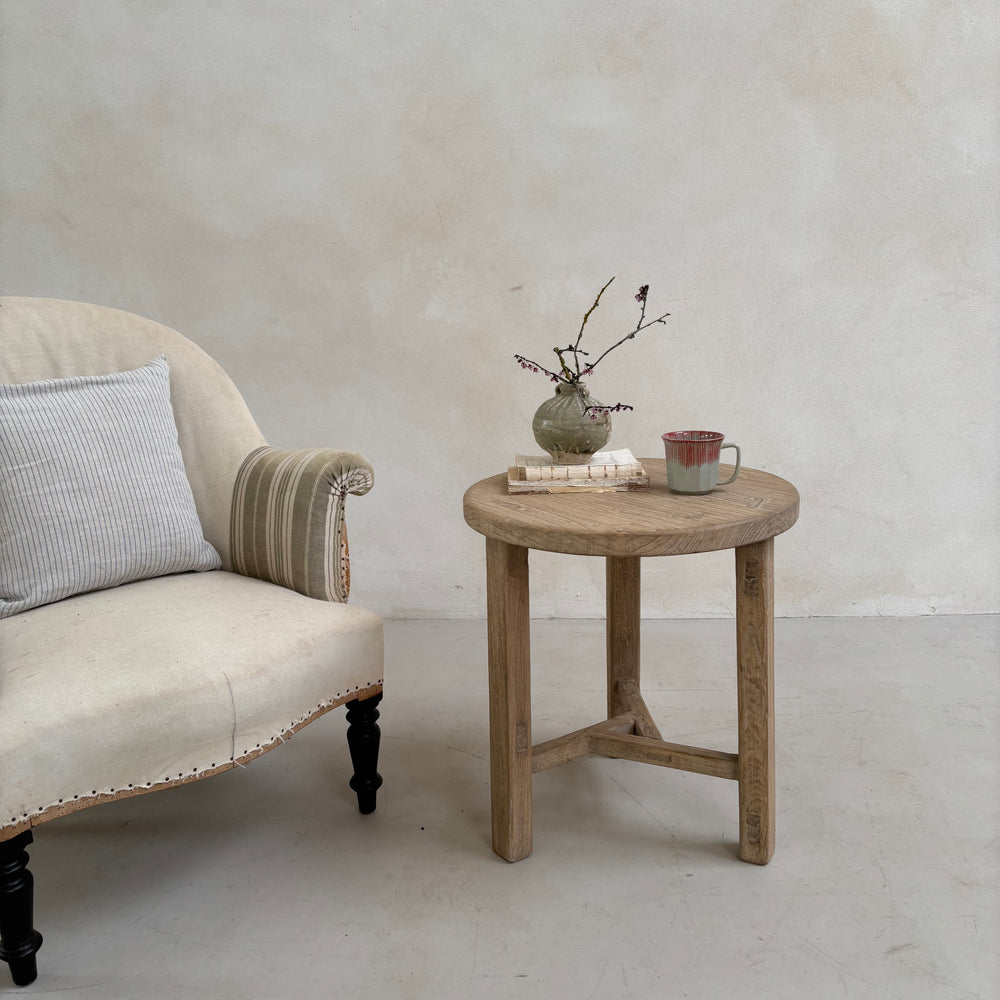 Reclaimed Side Table Assendon - Square Leg 5 