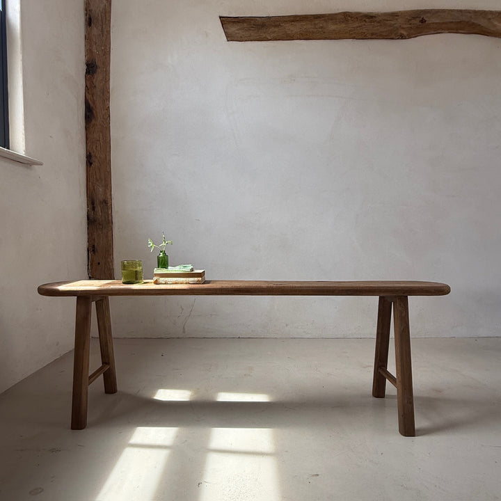 Reclaimed Wood English Heritage Hall Bench
