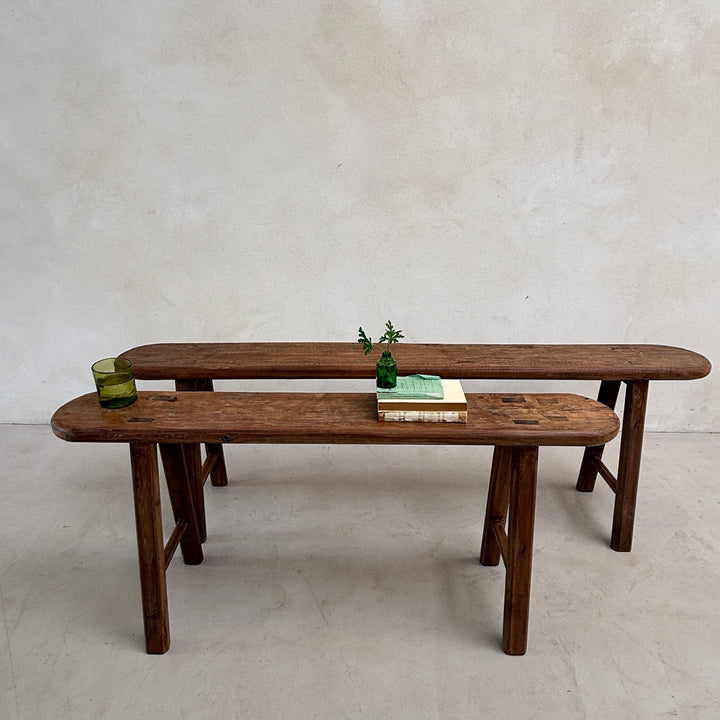 Reclaimed Wood English Heritage Hall Bench