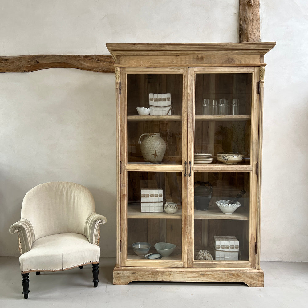 Reclaimed Wooden Glazed Cabinet | Sedilia